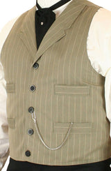 Jordan Vest - Tan Stripe