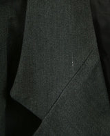 Double-Breasted Frock Coat - Charcoal
