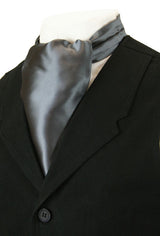 Lustrous Ascot - Charcoal