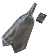 Lustrous Ascot - Charcoal