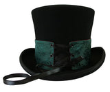 Reversible Hat Spat (Short) - Black Cherry/Emerald Isle