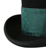 Reversible Hat Spat (Short) - Black Cherry/Emerald Isle