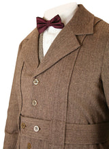 Norfolk Jacket - Brown Herringbone Tweed
