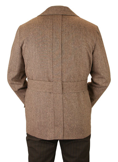Norfolk Tweed Jacket - Brown Herringbone – Historical Emporium