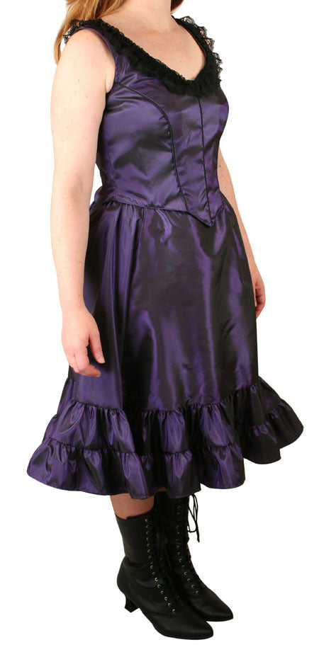 Delilah Saloon Dress, Amethyst