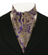 Cosmopolitan Ascot - Purple Paisley