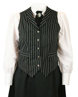 Ladies Henderson Vest - Black/White