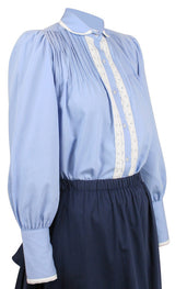 Margery Blouse - Blue