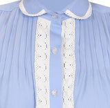 Margery Blouse - Blue
