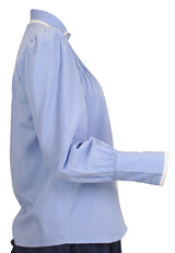 Margery Blouse - Blue