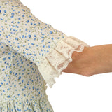 Amelia Dress - Blue Floret