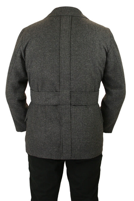 Norfolk Tweed Jacket - Gray Herringbone – Historical Emporium