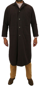 Classic Cotton Duster - Brown
