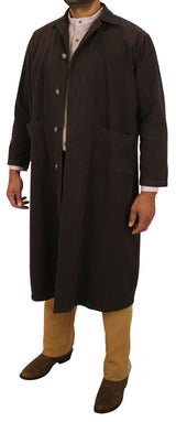 Classic Cotton Duster - Brown