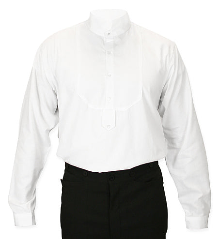 Classic Dress Shirt - High Stand Collar