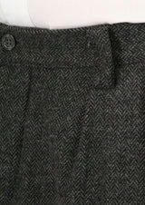 Mens Knickers - Gray Herringbone Tweed