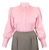 Muriel Pleated Blouse - Pink