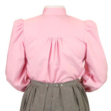 Muriel Pleated Blouse - Pink