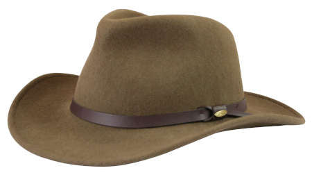 Western Cowboy Hat - Khaki