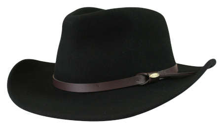 Western Cowboy Hat - Black – Historical Emporium display picture 3