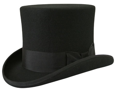 Victorian Top Hat - Black