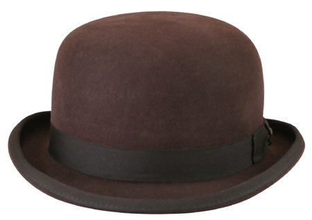 Deluxe Felt Derby - Brown