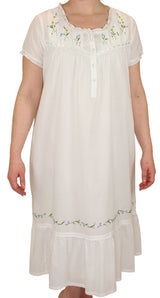 Heidi Ladies Cotton Nightgown