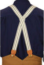 Brown/Blue Stripe