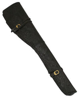 Rifle Scabbard - Black Tooled Leather 30/30