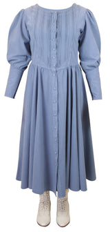 Cordelia Pioneer Dress - Slate Blue