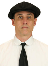 Wool Applejack Cap - Black