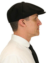 Wool Applejack Cap - Black