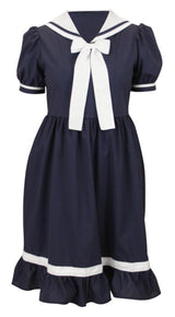 Ladies 1900s Bathing Suit - Navy