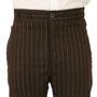 Brown Pinstripe