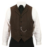Brown Pinstripe