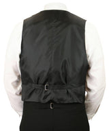 Bosworth Vest - Brown Pinstripe