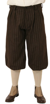 Bosworth Knickers - Brown Pinstripe