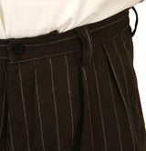 Bosworth Knickers - Brown Pinstripe