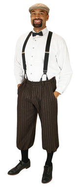 Bosworth Knickers - Brown Pinstripe