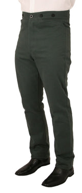 Patterson Brushed Cotton Trousers - Charcoal