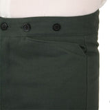 Patterson Brushed Cotton Trousers - Charcoal