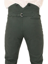 Patterson Brushed Cotton Trousers - Charcoal