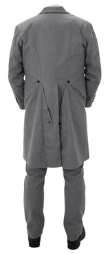 Patterson Brushed Cotton Frock Coat - Charcoal
