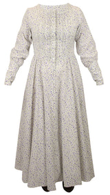 Beatrice Prairie Dress - Purple Floret
