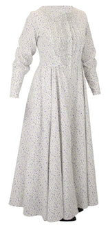 Beatrice Prairie Dress - Purple Floret