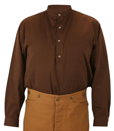 Zebulon Work Shirt - Brown