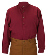 Zebulon Work Shirt - Burgundy