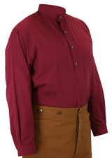 Zebulon Work Shirt - Burgundy