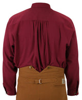 Zebulon Work Shirt - Burgundy