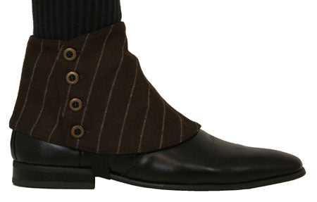 Premium Mens Button Spats - Bosworth (One Pair)